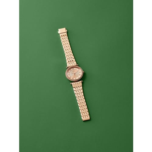 Fossil LYRIC ES4711 Women's Watch, Officially Imported, Pink Gold