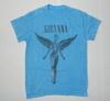 Camiseta Azul Nirvana In Utero Nueva S-5XL Camiseta Unisex