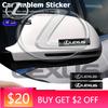 Crmvyh1 Emblems 4/10Pcs Car Stickers Epoxy Emblem Decals Decoration Sticker For F SPORT RX300 IS200 IS250 ES350 Ct200h UX250h NX30