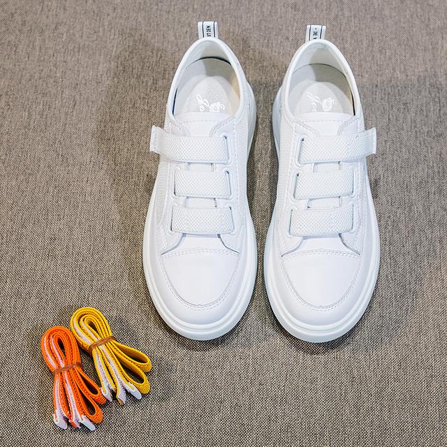 

Женские кроссовки, летняя повседневная обувь из натуральной кожи для женщин, удобная белая обувь с воздушной сеткой и дышащей сеткой, туфли на платформе на плоской подошве плюс 34