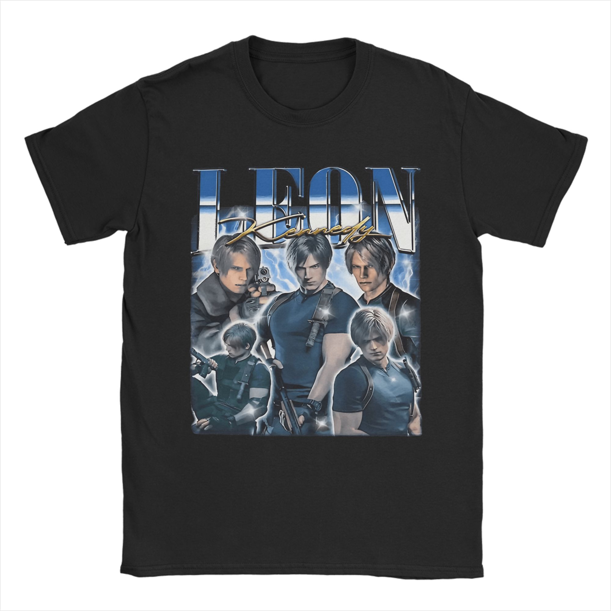 

Leon S Kennedy Pookie Heart Love Mens T Shirt Awesome Tee Shirt Short Sleeve Crewneck TShirt 100 Cotton Gift Idea Tops S