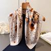 Luxury Brand Printed Scarves Women's Scarf Spring and Summer Floral Decorations Small Neckties Hairbands Bags