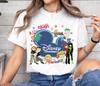 Disney Channel Cartoon Characters Group Hannah Montana Lizzie McGuire Phineas Ferb and Kids Tshirt, What Dreams Are Made Of Tee, Disneyland Trip Gift