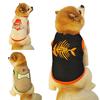 Pet Dog Bottoming Fine Print Mesh Shirt Clothes Lace Breathable Vest