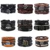Vintage Bohemian Style Beaded Men'S Bracelets Multilayer Wood Beaded Coconut Beaded Chain Jewelry Accessories Gifts