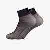 1/5Pairs Anti-slip Ultra-thin Socks Women Spring Summer Transparent Crystal Invisible Elastic Breathable Mid-tube Silk Stockings