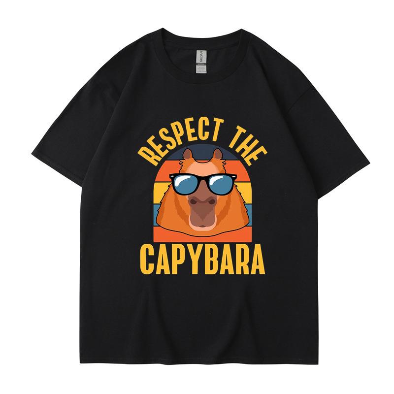 Graphic T Shirt For Men Women Funny Animal Short Sleeve T-Shirts Summer Casual Y2k Tees Top S