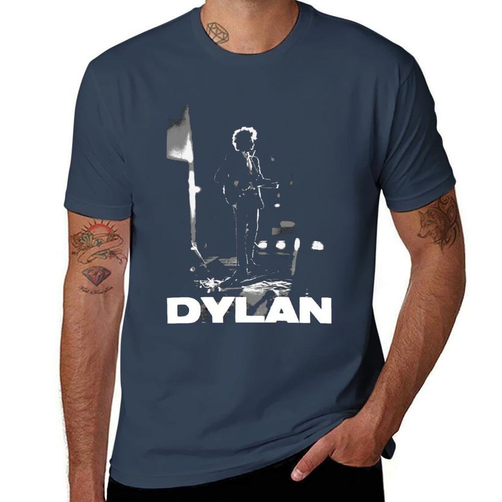 dylan on black TShirt Active Sports Short Sleeve Cotton Shirt