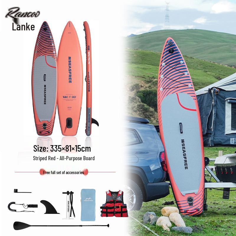 Lanko Inflatable Paddle Board - Universal PVC SUP for Surfing & Paddling