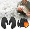 1pc Fishing Glove with Magnet Release Fisherman Professional Fish Catching Glove Anti Slip Fishing Glove Protects Hand
