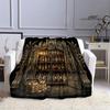 Hertog Jan LOGO Printed Blankets Fashion Warm Blanket Soft And Comfortable Blanket Home Travel Blankets BedLinings Birthday Gift