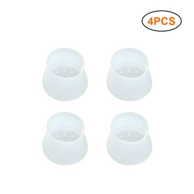 Chair Leg Anti Slip Furniture Leg Covers Silicone Round Floor Protectors