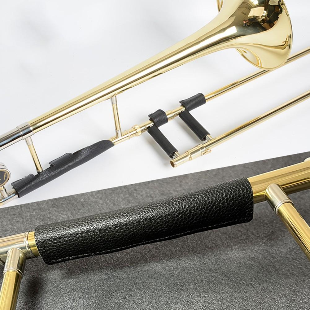 Instrument Cushion Handguard Leather Sax Trombone Trumpet