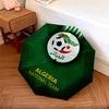Modello squadra nazionale di calcio dell'Algeria, ombrello pieghevole automatico, design portatile e pieghevole, 8 stecche, un regalo di Natale o di compleanno.