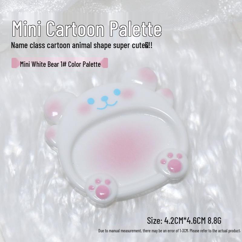 

Мини Милая Палитра для Нейл-арта для Смешивания Цветов и Китайской Живописи