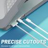 MacBook Air 15.3 Inch Protective Case With Cooling Stand Matte Anti-Slip Shockproof Shell Pro