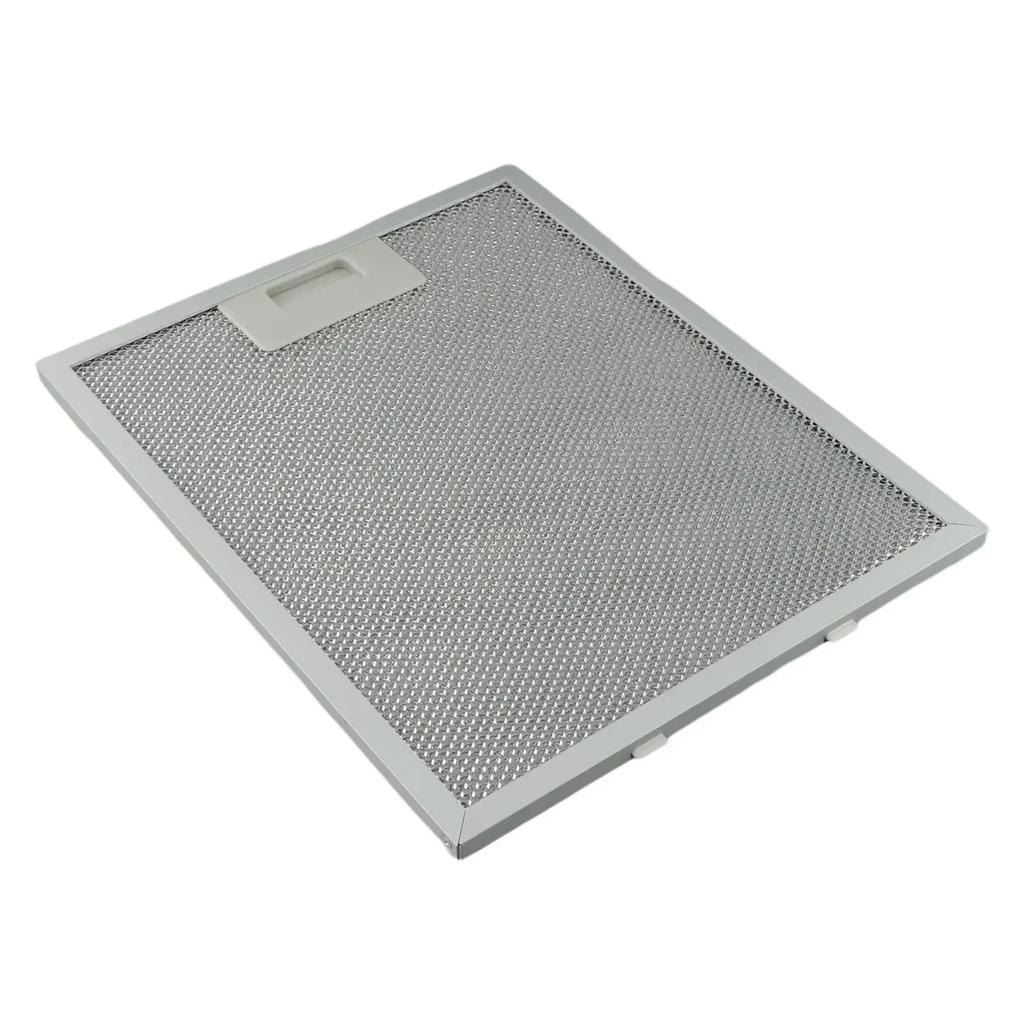 Praktisk sølv avtrekksviftefilter 310x250x9mm Spesialdekorasjon Robust bruk Praktisk Enkel å rengjøre Varig
