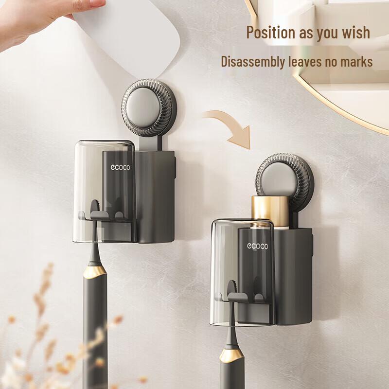 Ecoco Wall-Mounted Toothbrush Holder