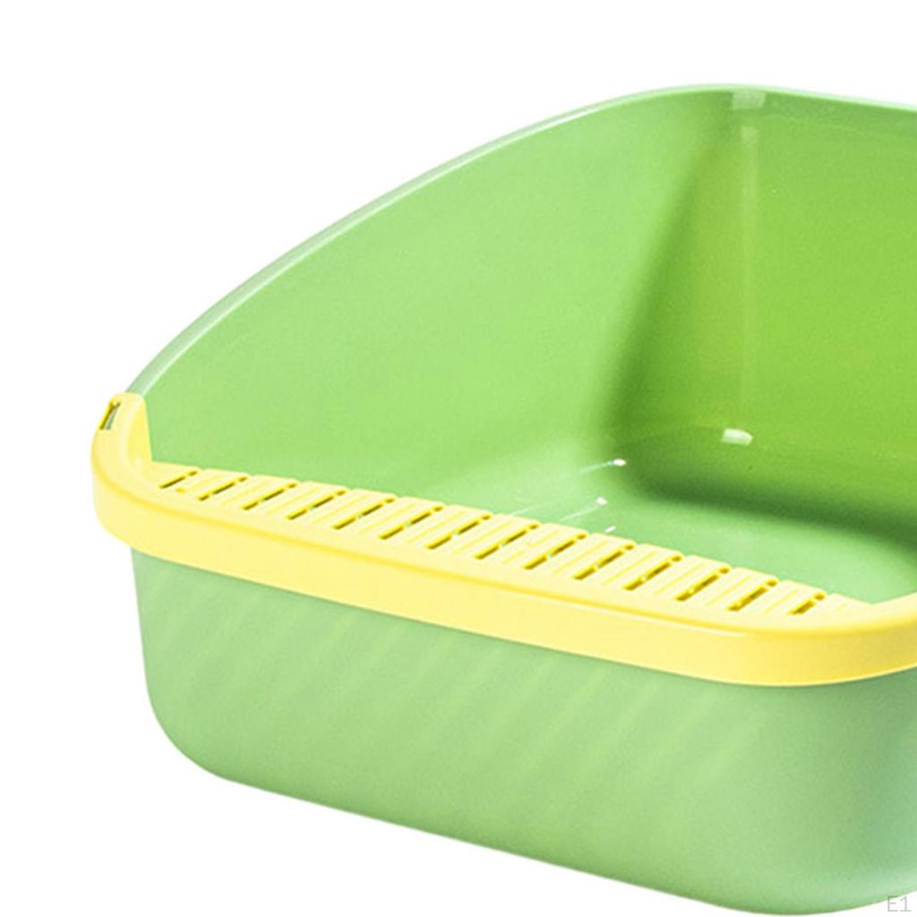Cat Litter Box Bedpan Durable Potty Pan Toilet Pet Tray for Travel