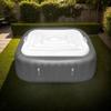 135cm Inflatable Hot Tub Cover Energy Saving Square Hot Tub Lid Outdoor Spa Pool Windproof RainThermal Cover Tub Accessories