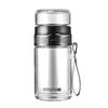 Fuguang Double Wall Glass Tea Infuser Bottle