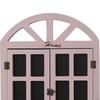 Chalk, Message Bulletin Mounted Rustic Fake Window Ornament Decoration