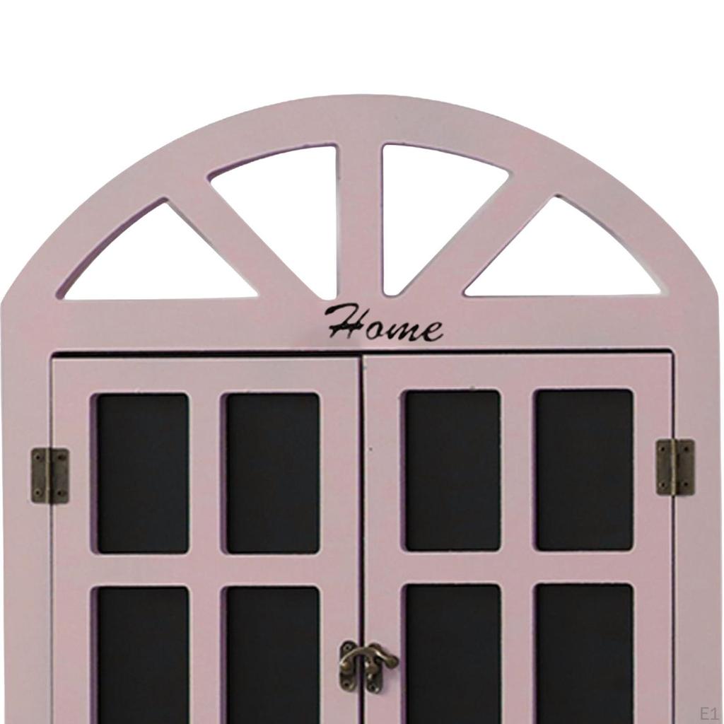 Chalk, Message Bulletin Mounted Rustic Fake Window Ornament Decoration
