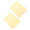2Pcs Painting Sponge Rectangle Absorbent Sponge Set with Storage Box for Crafting Clning