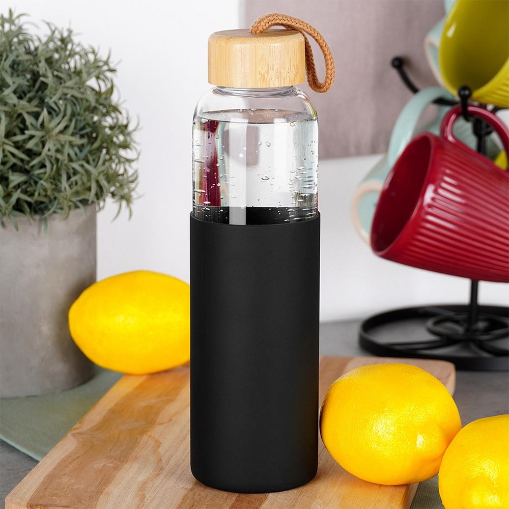 Glass Bottle for Drinks Water Juice Lemonade Cocktail Smoothie Bottle 0.5L