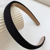Thicken Solid Wide Hair Band Hoop for Women Vintage Soft Elastic Headband Girls Bezel Hairband Headwear Fashion Hair Accessories