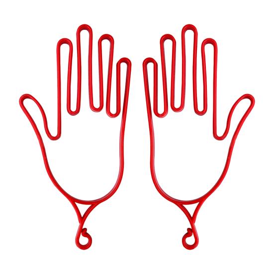 2 ks držáky na golfové rukavice Plastové golfové rukavice Nosítka nosného rámu Úložný držák na věšák