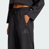Adidas Comfortable Breathable Mid-Rise Drawstring Casual Pants Women Bottoms Black JP4197