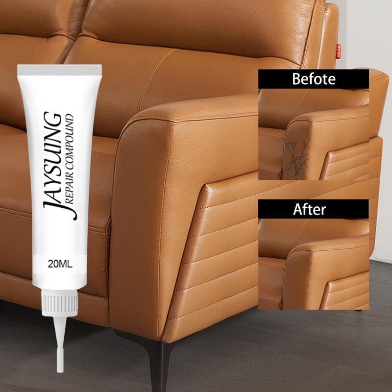 Car Seat Leather Repair Agent Vinyl Repair Kit Car Instrument Panels Sofas Coats Repair Gel Cleaner Cream 7Color 20ml