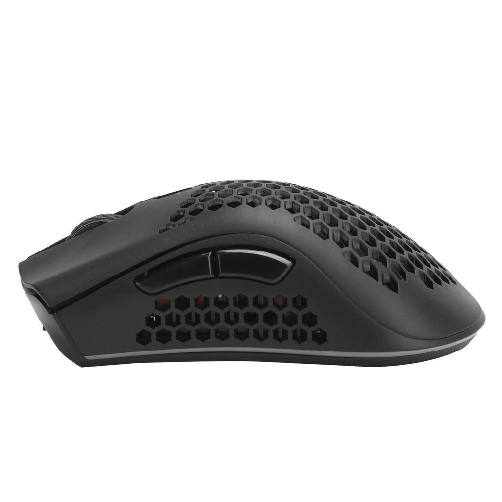 Gamer-Maus RGB Wiederaufladbar Kabellos Hohl Büro Computerzubehör 2,4 GHz BM600