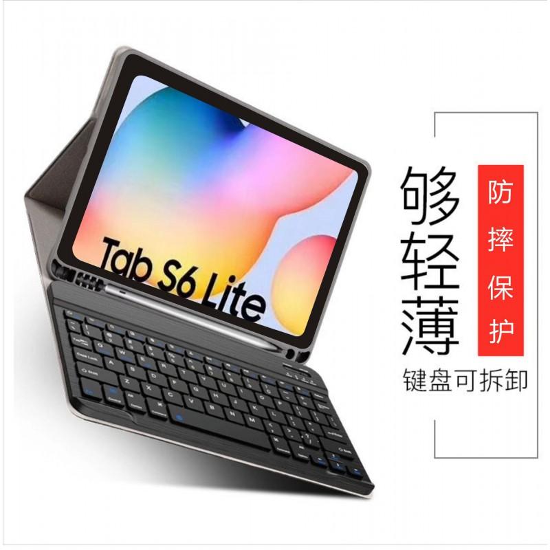 Wireless Bluetooth Keyboard Case With Mouse Slot Galaxy Tab S10 Lite 9 Plus 3-Fold Stand Cover Magnetic Sleep/Wake