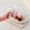 Tissue Holder Collectible Figurine Display Case Decorative Non Slip Rectangular Box for