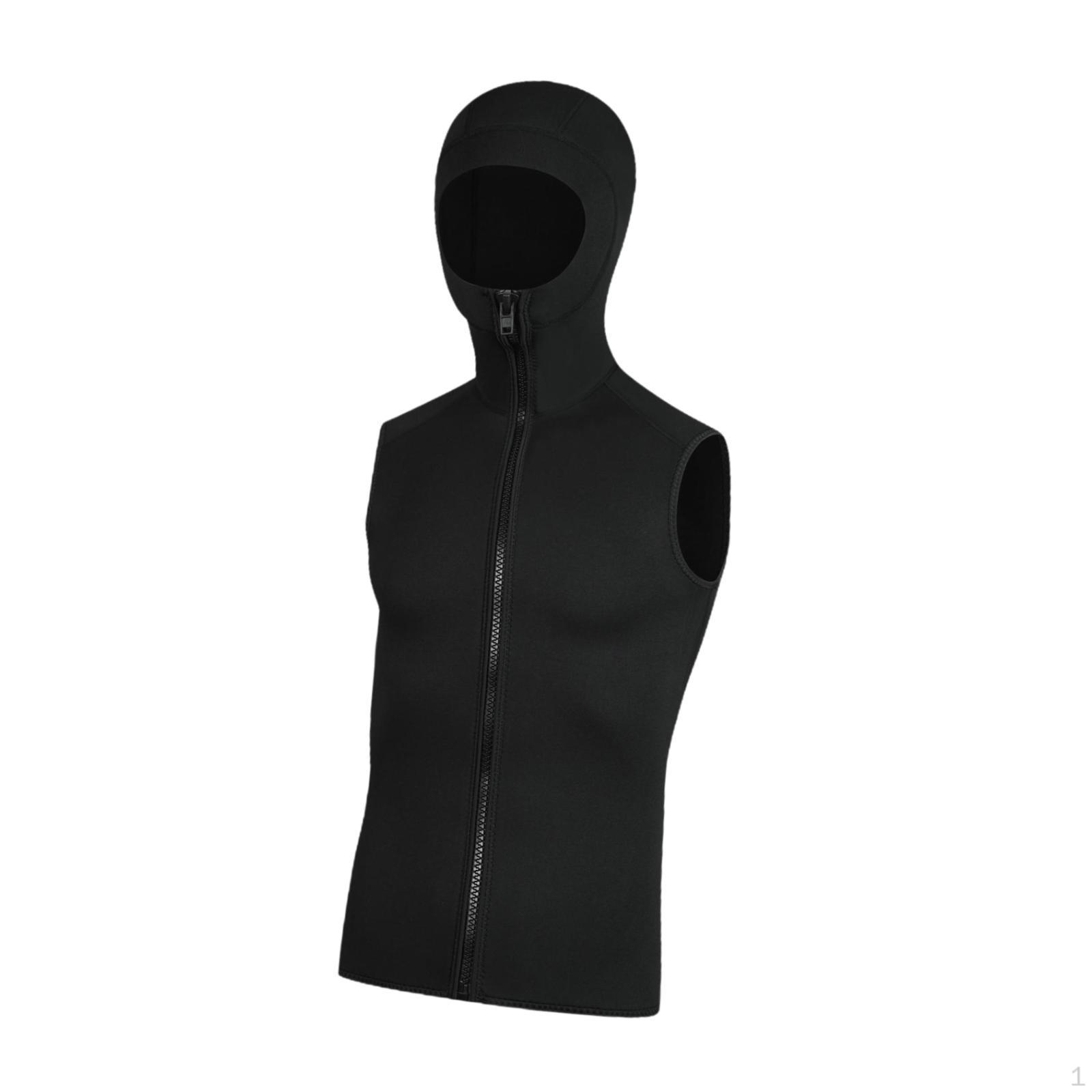 

3-миллиметровый термотоп с капюшоном для дайвинга и каякинга XXL