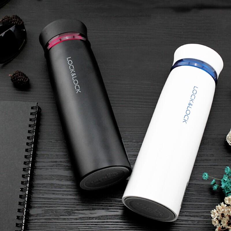 LocknLock Fit LHC4131 450ml Nerezová lehká cestovní hrnek