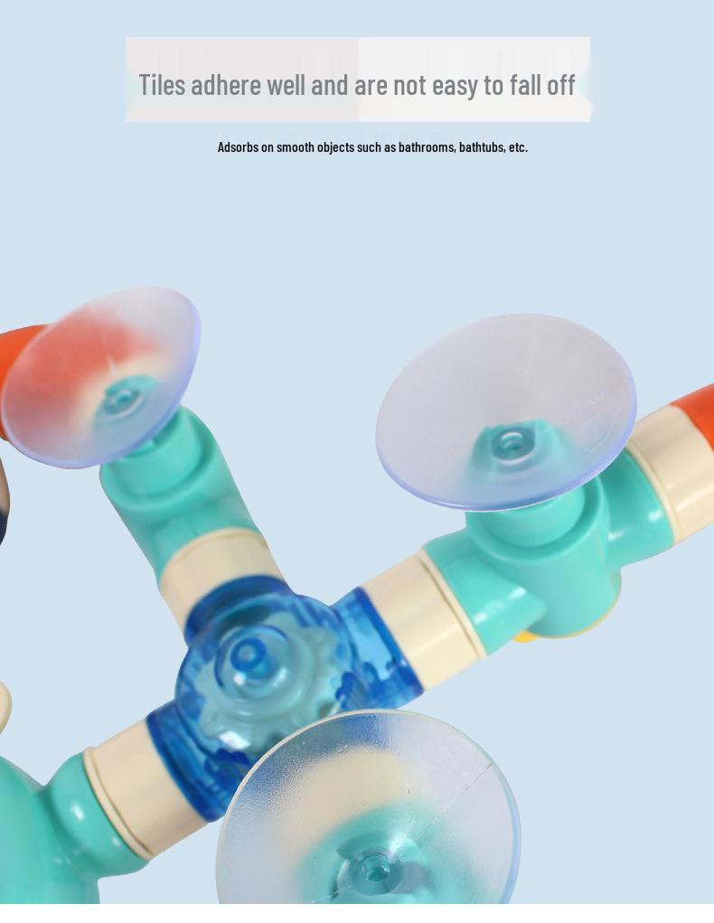 Cross-border Dinosaur Water Spray Spinner Toy for Infants & Toddlers - Fun Bath & Shower Play