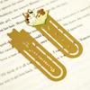 Stationery Japanese Animals Cartoon Reading Bookmark Metal Bookmark Kittens Book Mark Cat Bookmark