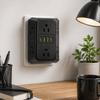 Flame-Retardant Material Multi Port Expander Multiple USB Ports USB Charger Socket for US Daily Use