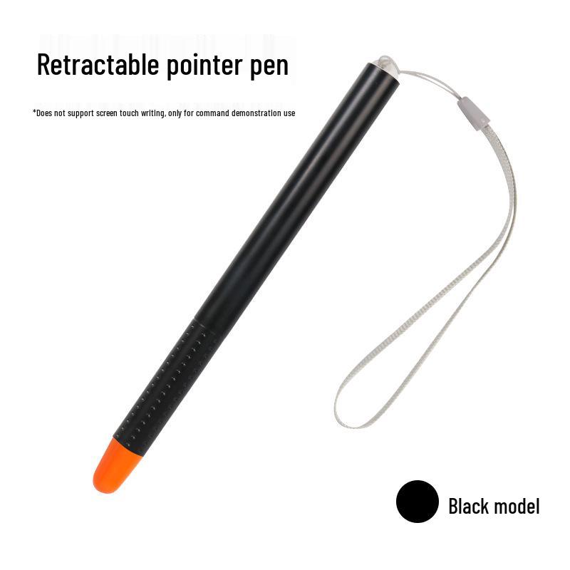 Fuleke Stainless Steel Telescopic Teaching Pointer Stick, 76cm Long
