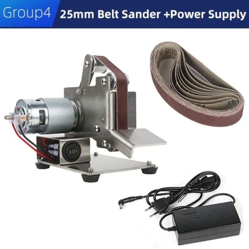 Mini Belt Grinding Machine Sharpening Power Tool High Power Household DIY Electric Sander Multifunctional Polisher