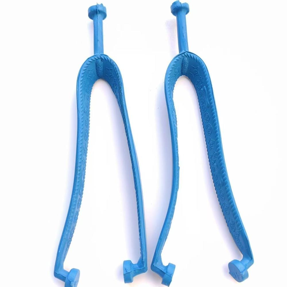 1 Paio Sandalo Tanga Stile Thailandese Cinturino di Ricambio Colore Unico Resistente all'Usura Cinghie a Tracolla Clip a Tre Punti in Gomma