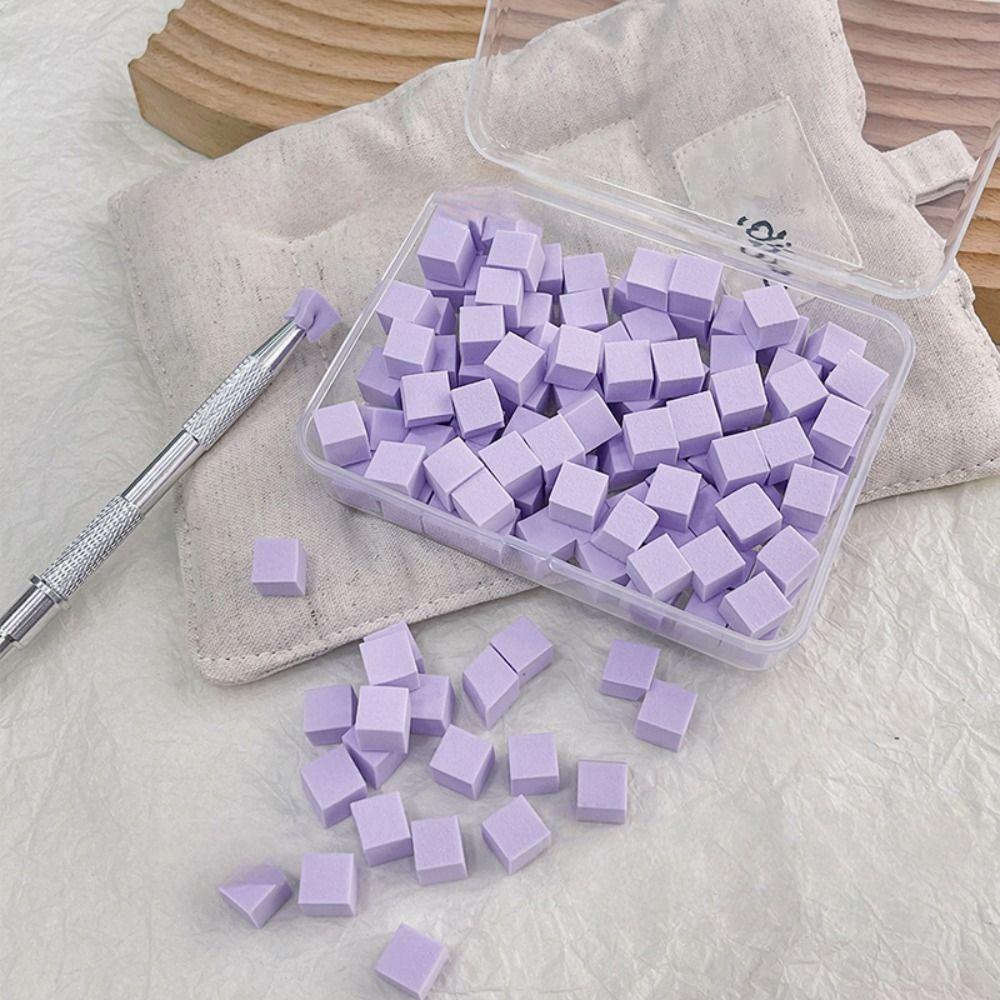 Soft Gradient Nail Sponge Set High Rebound Nails Smudge Nail Brush Tool  Pedicure