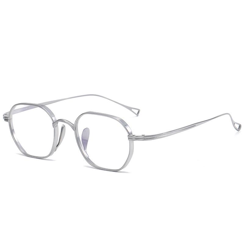 Pure Titanium Glasses Frame Men Women Ultra-Light Comfortable Eyeglasses Frames Myopia Reading Optical Prescription Eyewear