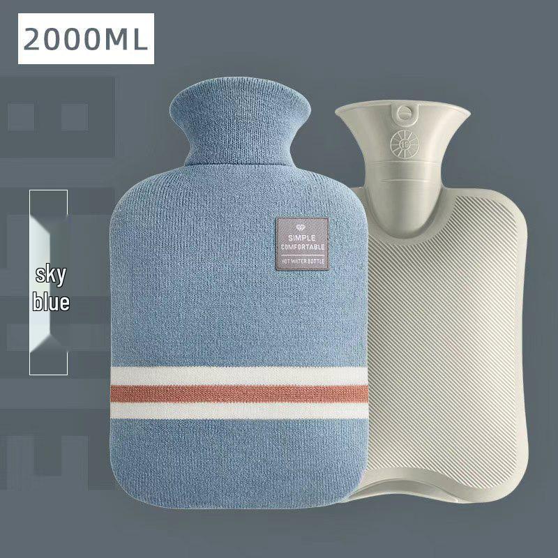 Large Hot Water Bottle & Portable Hand Warmer for Women