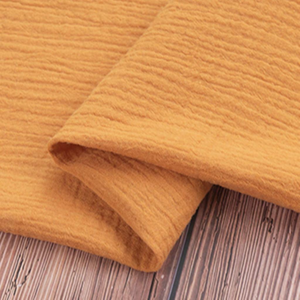 moonfarm Fluffy Double Gauze 20 Colors Solid 2m x Hypoallergenic Fabric, Available, Cotton, Approx. 1.4m Wide, Flexible, Lightweight, Quick-Drying,