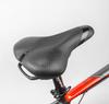 Comfort Plus Mountain Bike Saddle: Wide, Thickened with Handle and Groove