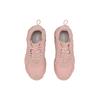 Li Ning Butterfly Textile, Synthetic Leather Slip Resistant Abrasion Resistant Low top Chunky Sneakers Women's Pink AGLP104-2